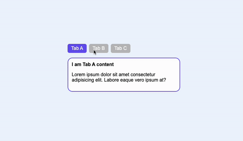 Functional tabs with only CSS (No JavaScript)